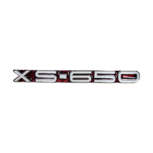 oldaldelem embléma piros - Yamaha XS650