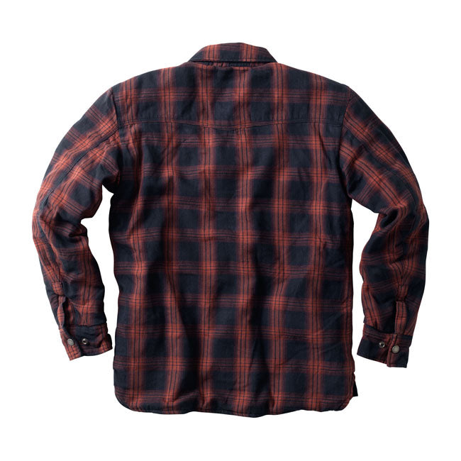 west coast choppers austin kevlar moto shirt - red-blk