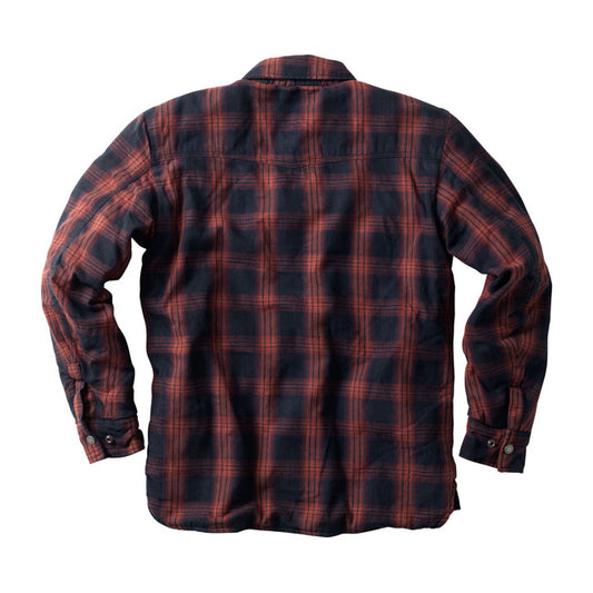 west coast choppers austin kevlar moto shirt - red-blk