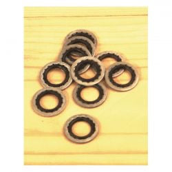 seal washer banjo bolt - 7/16" (11mm) - 84-09 Harley-Davidson Single Disc