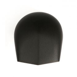 horn cover - wrinkle blk - 93-24 H-D w side mounted horn (excl. V-Rod and XG)