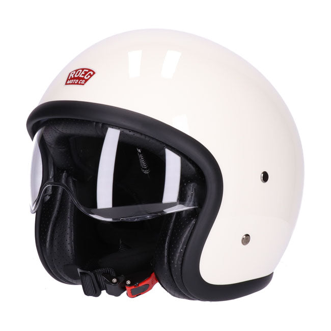 roeg sundown jett helmet - vintage white