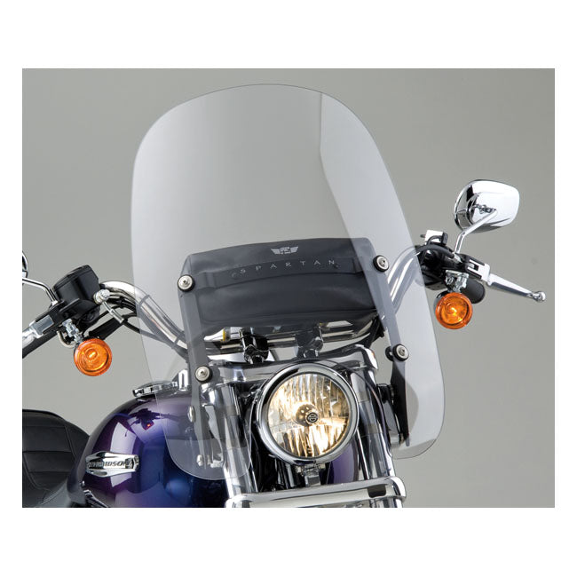 nc spartan quick release windshield - clear - FLSTC/FLSTF