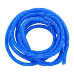 pvc split wiring loom blue - 3/8" - 12ft