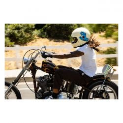 biltwell gringo helmet santa cruz handmade vintage white