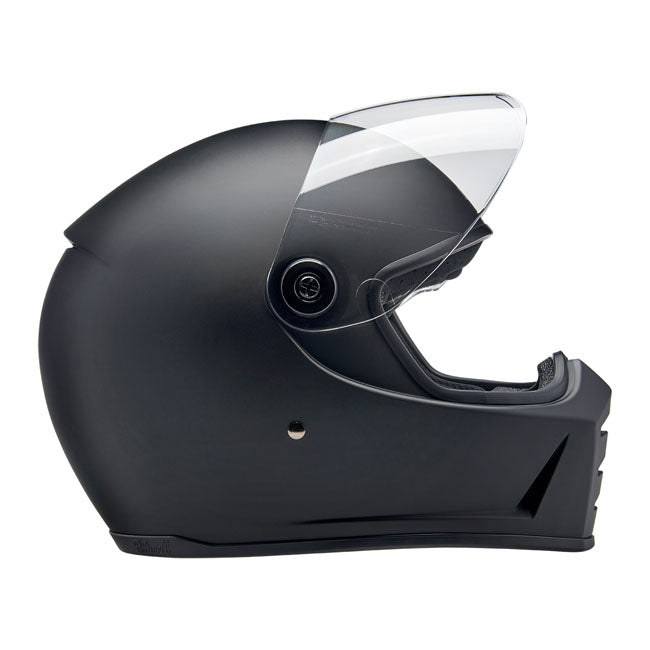 biltwell lane splitter helmet - Flat Black