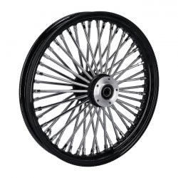 2.15 X 19 SF front wheel set 48 fat spokes blk - 04-05 FXDWG