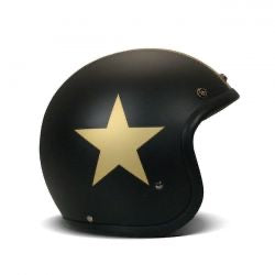dmd retro helmet star gold