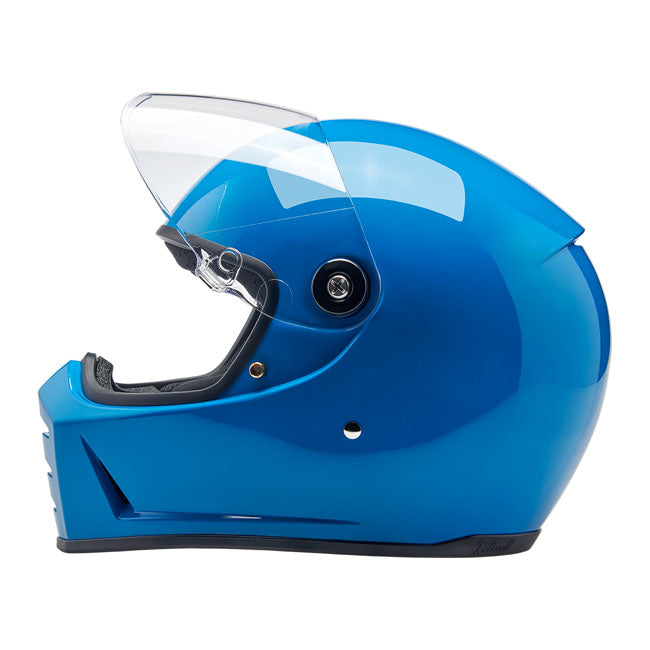 biltwell lane splitter helmet - Tahoe Blue