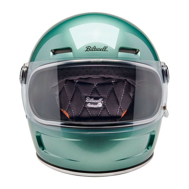 biltwell gringo sv bukósisak metallic sea foam