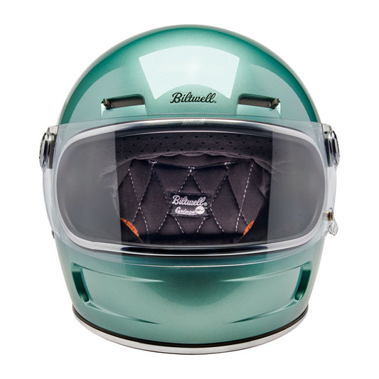 biltwell gringo sv bukósisak metallic sea foam