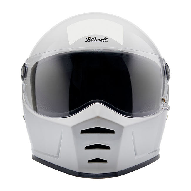 biltwell lane splitter bukósisak - fényes fehér