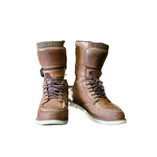 holy freedom terminator waterproof boots - brown