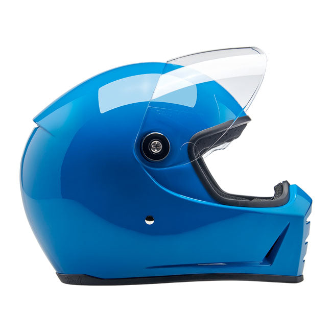 biltwell lane splitter helmet - Tahoe Blue