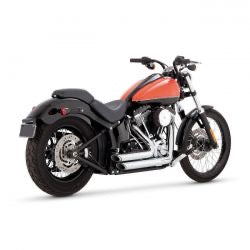 vance & hines 2-1/2" shortshots staggered exhaust pcx chr - 12-17 Softail