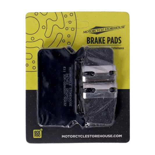 mcs rear brake pads organic - 86-99 FLT