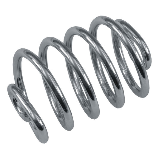 barrel lengőnyereg rugó - 4" króm (db)
