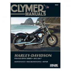 clymer book harley-davidson szervízköny - dyna 2012-2017
