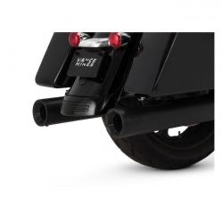 vance & hines 4" eliminator 400 slip-on mufflers blk - 17-24 Touring