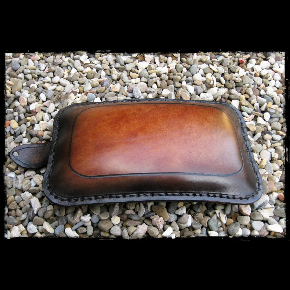 dhcustom leather pillion pad