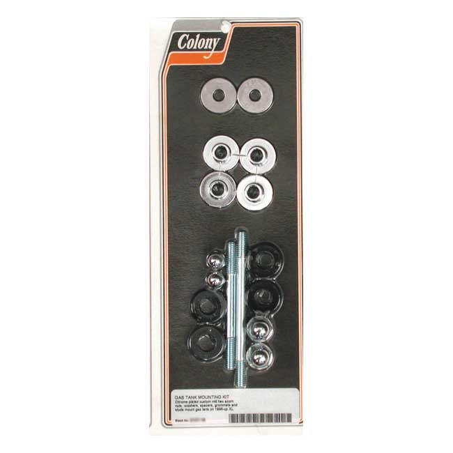 gas tank mount kit acorn chr - 96-03 XL Sportster