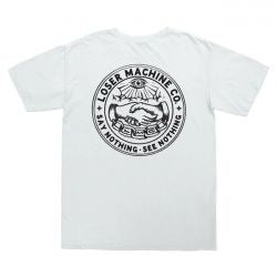 loser machine secret society t-shirt white