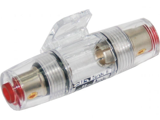 NAP-aguFH–agu nickel plated 4/8 gauge in-line agu fuse holder