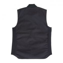 biltwell 4 speed canvas vest - blk