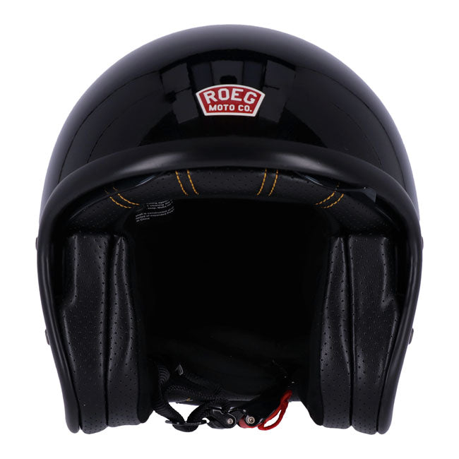 roeg sundown jett helmet - gloss blk