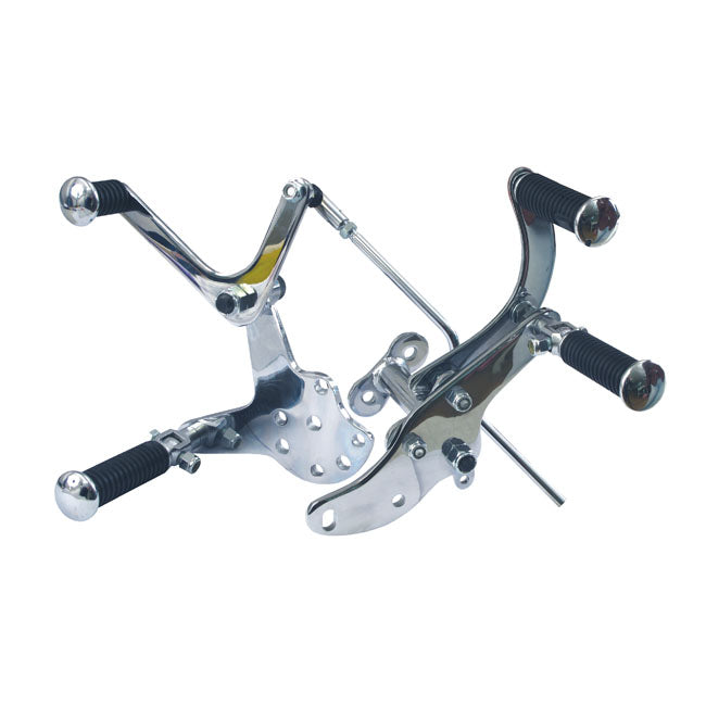 Boone forward controls - 52-84 FL/ 71-73 FX/ 80-E85 FXWG