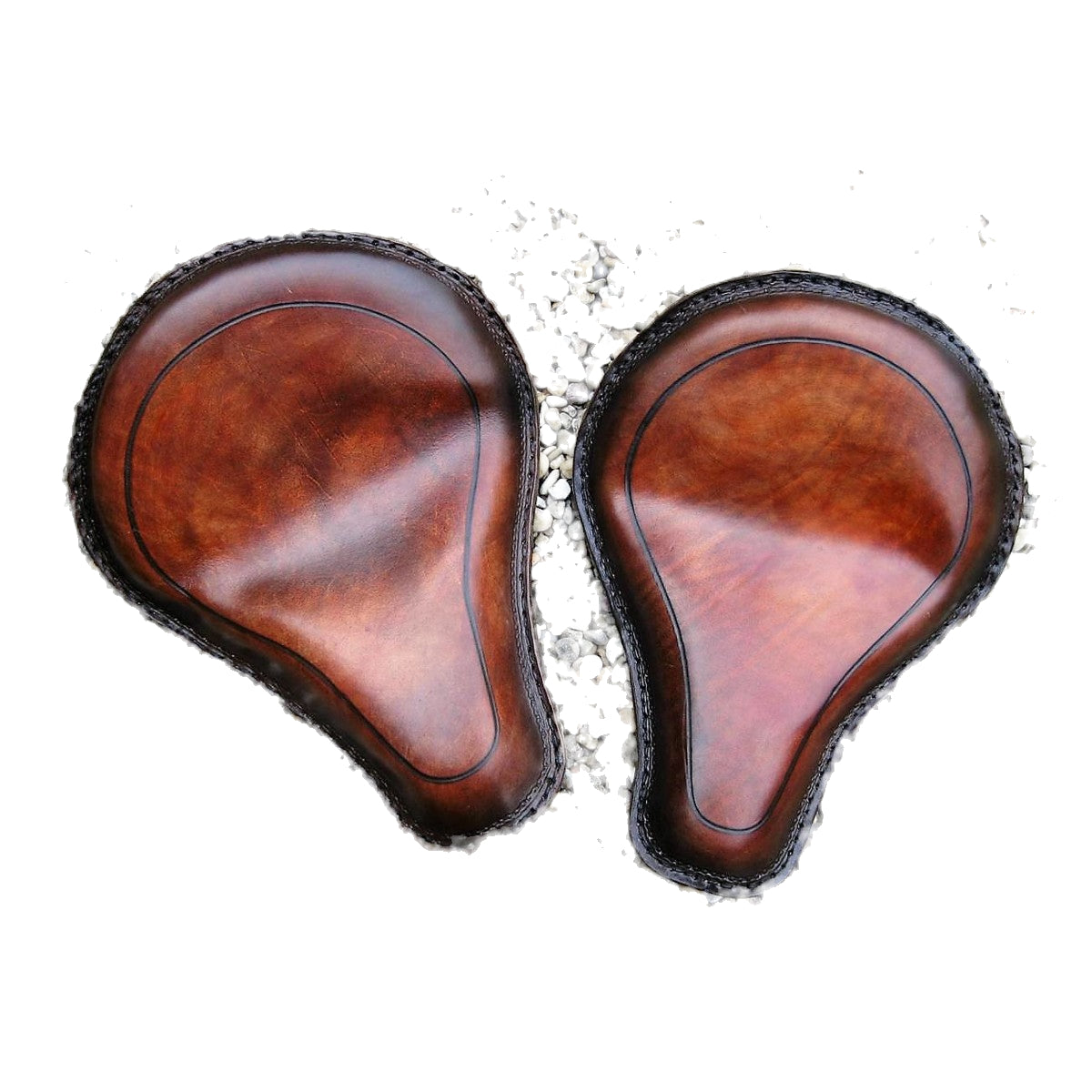 dhcustom line leather solo seat medium - universal