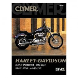 clymer book harley-davidson szervízkönyv - sportster 191986-202003