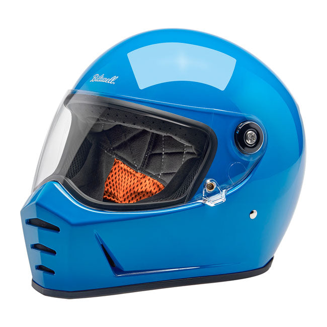 biltwell lane splitter helmet - Tahoe Blue