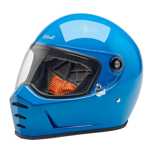 biltwell lane splitter helmet - Tahoe Blue