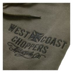 west coast choppers frisco sweatpant - olive green