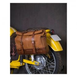 trip machine outlaw saddlebag - vintage tan