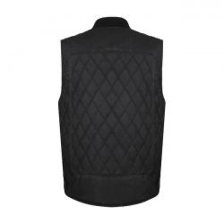 john doe lowrider waxed vest - blk