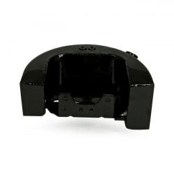 horseshoe oil tank blk - 00-17 Softail