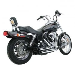 vance & hines 2-1/2" shortshots staggered exhaust chr - 91-05 Dyna