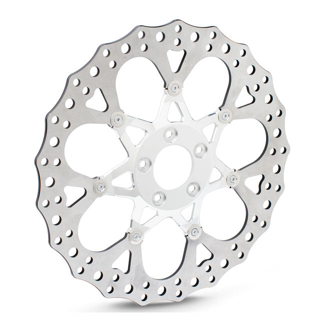 arlen ness procross 14" első/hátsó króm floating féktárcsa