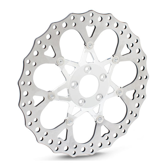 arlen ness procross 14" első/hátsó króm floating féktárcsa