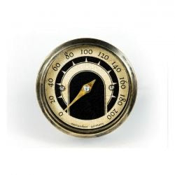 motogadget motoscope tiny speedster speedometer - old brass bezel