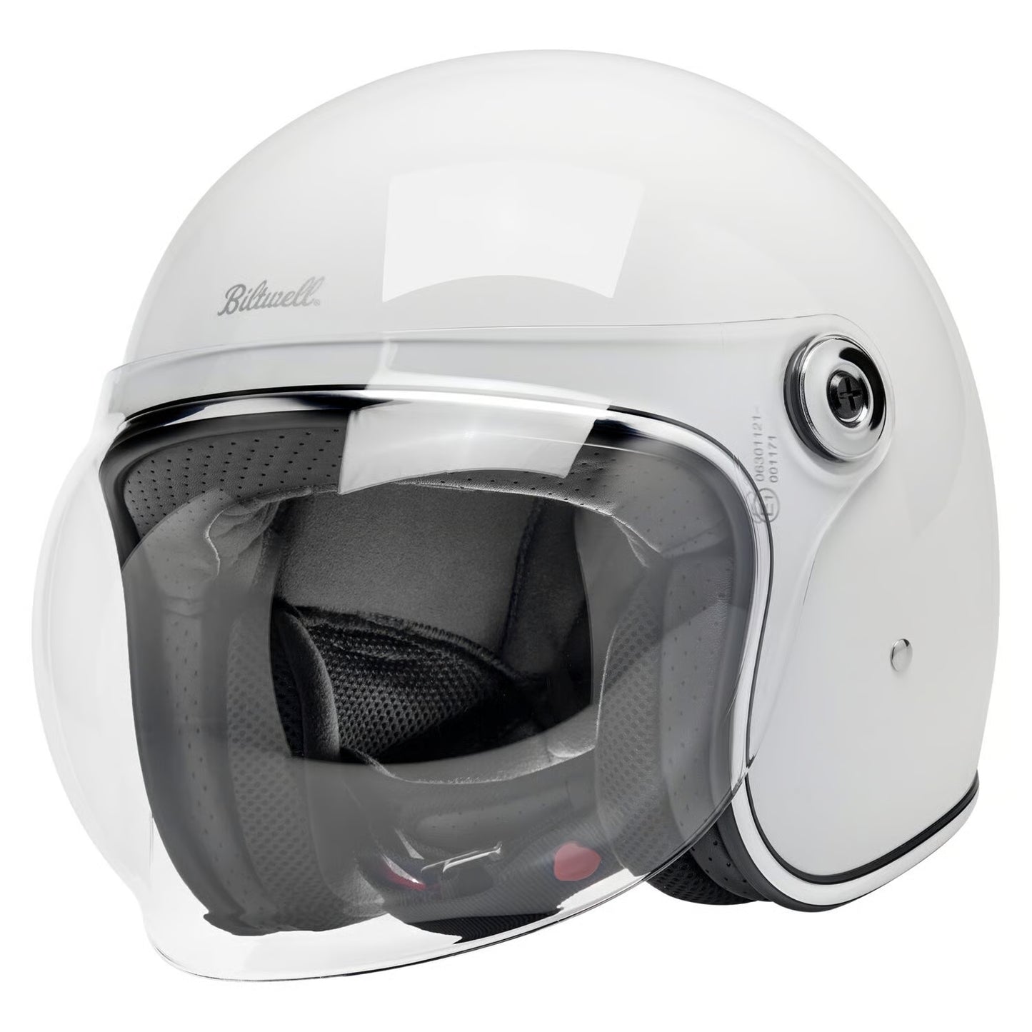 biltwell tahoe bukósisak fényes fehér
