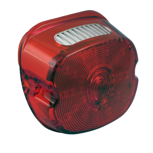 laydown LED taillight lens assembly - red lens - 99-25 various