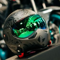roof boxer alpha helmet - matt graphite