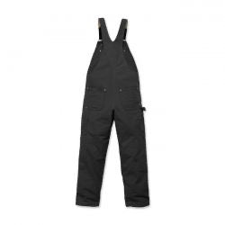 carhartt relaxed fit duck bib overall - blk
