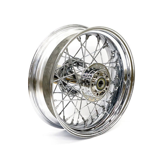 5.0 x 16 hátsó kerék szett 40 króm küllős - 2009-2021 Touring (ABS)