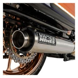 vance & hines supersport 2-1 brushed exhaust - 17-23 M8 Touring