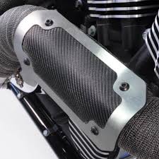 dei flexible exhaust heat shield - Onyx Carbon Look