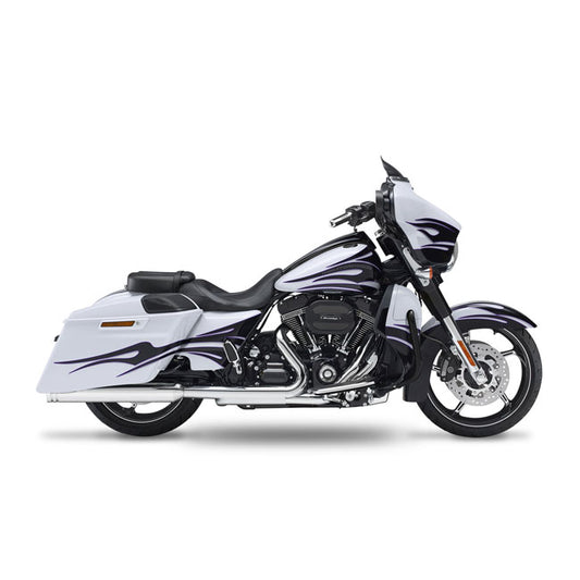 kesstech fl-double slip-on chr - 117" CVO Touring
